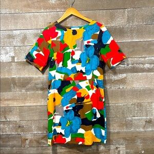 Emilyandfin abstract floral midi size S